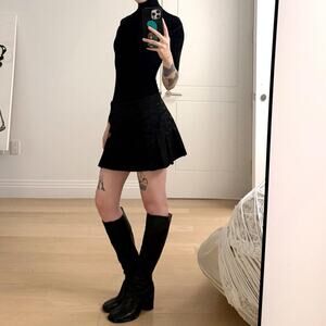 Maison margiela lambskin tabi knee